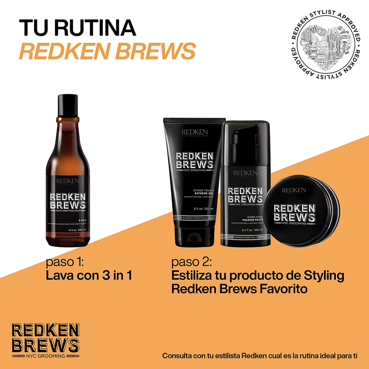 BREWS SHAMPOO 3 IN 1 (SHAMPOO 3 EN 1)